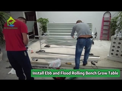 نیمکت نورد گلخانه ای Ebb And Flow برای کاشت رشد عمودی